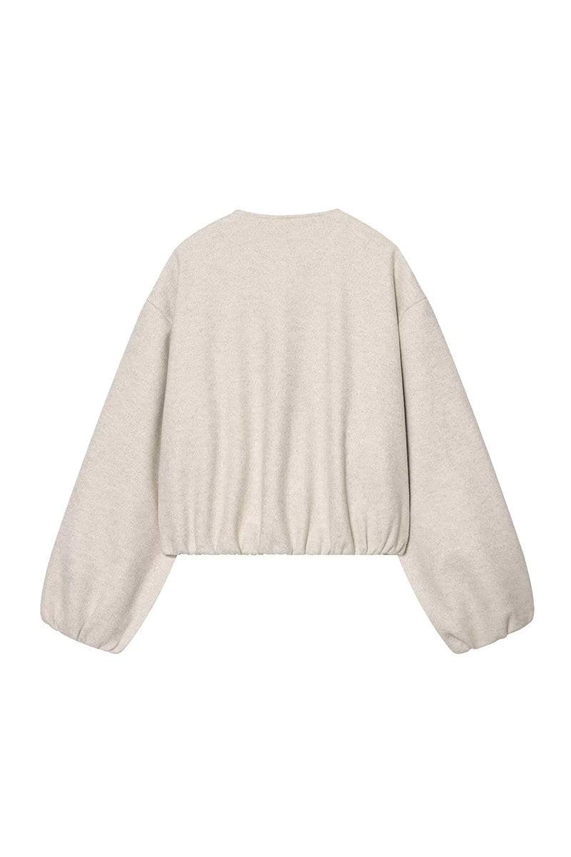 Chic Zip-Up Bomber Jacket