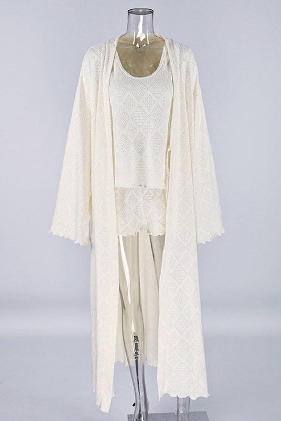 Elegant Sleeveless Loungewear Set