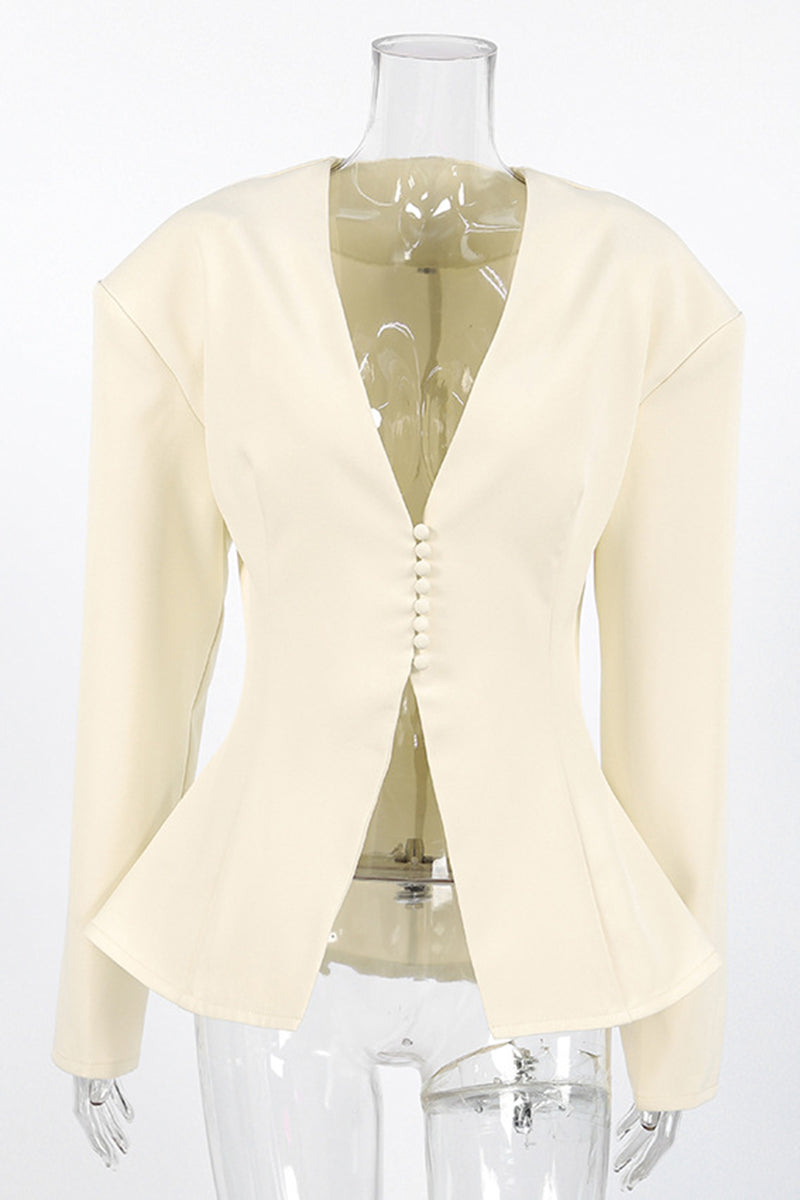 Chic Button-Up Blazer