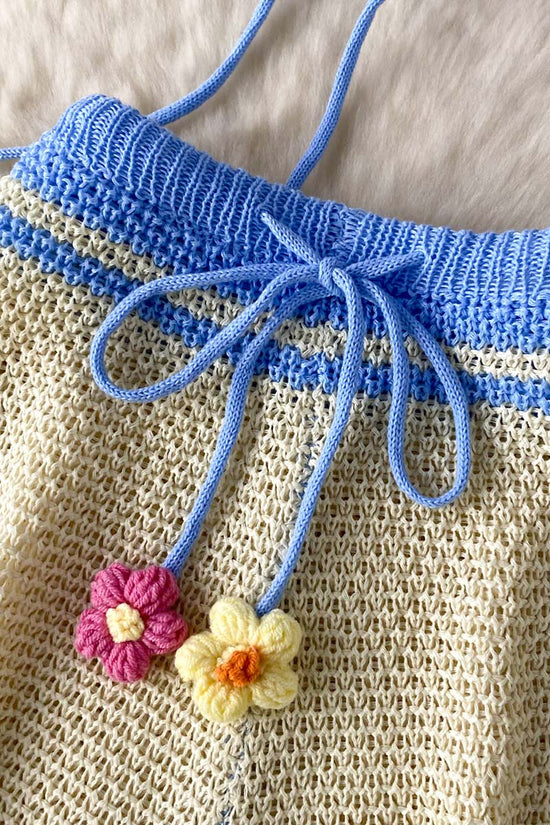 Floral Crochet Bikini Set