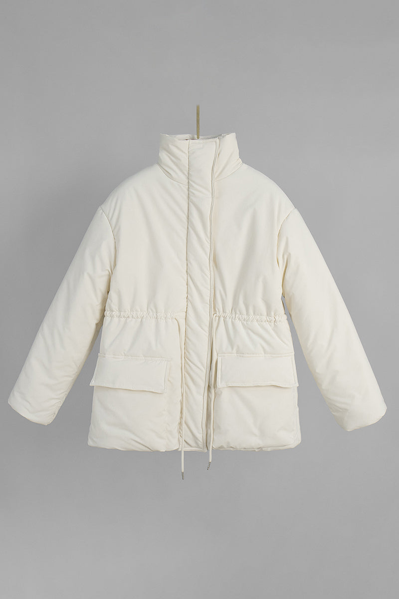 Classic High-Neck Padded Coat