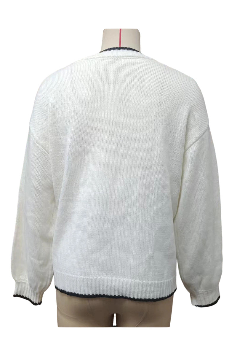 Lobster Graphic Oversized Sweater