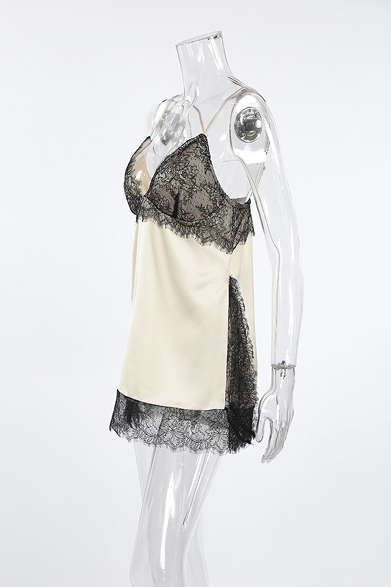 Lace Trim Sleeveless Camisole Top