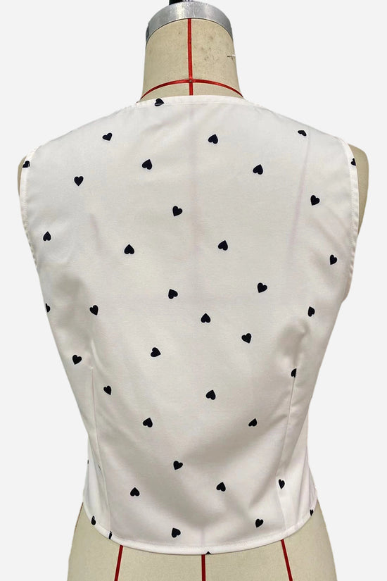 Chic Buttoned Sleeveless Vest