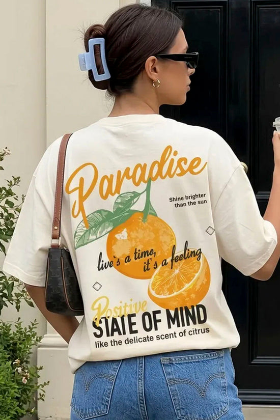 Graphic Citrus Paradise T-Shirt