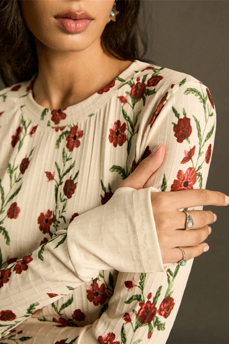 Floral Long Sleeve T-Shirt
