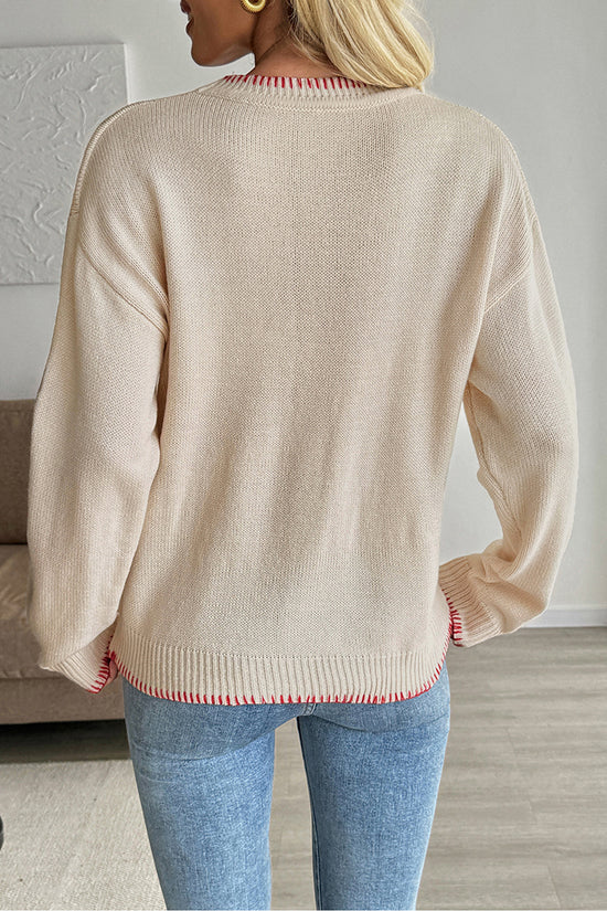 Playful Lobster Graphic Sweater