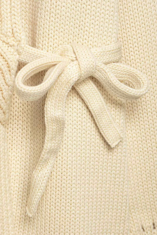 Elegant Knit Wrap Cardigan