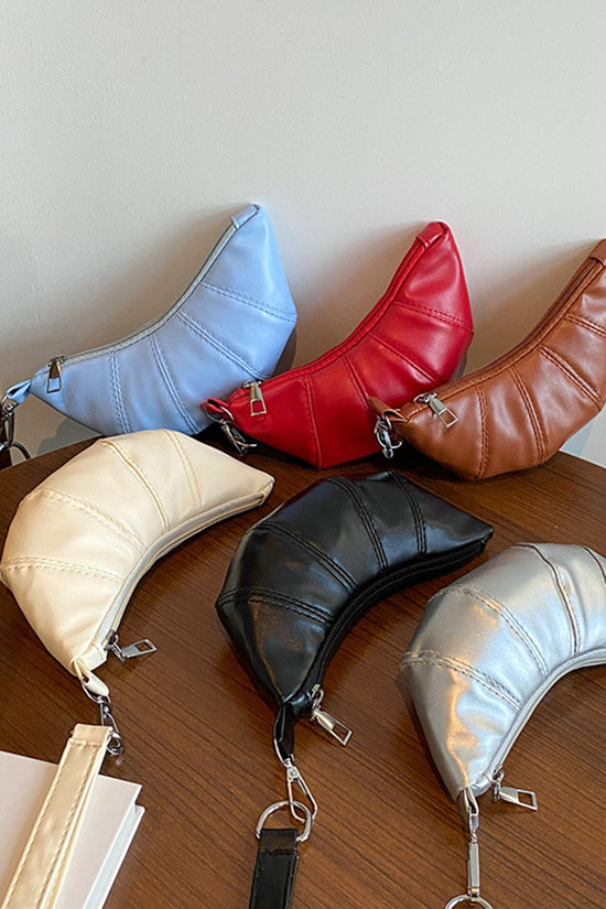 Sleek Curved Mini Belt Bag