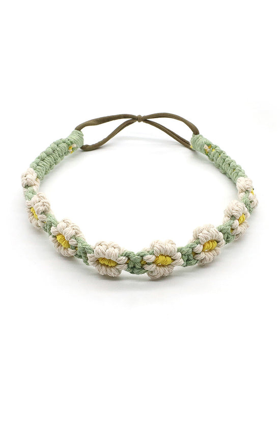 Floral Woven Headband