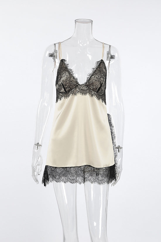 Lace Trim Sleeveless Camisole Top
