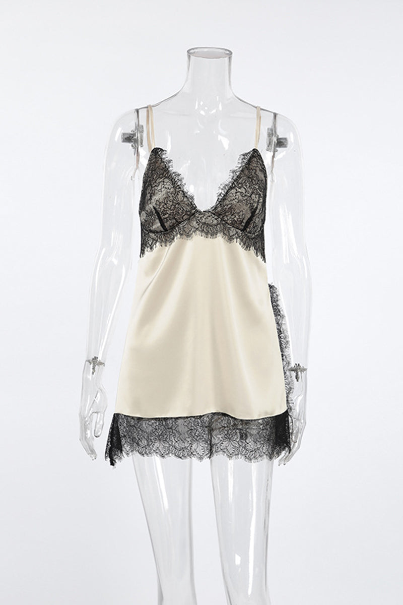 Lace Trim Sleeveless Camisole Top