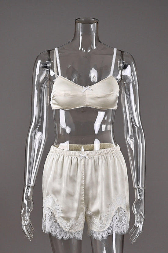 Elegant Sleeveless Loungewear Set