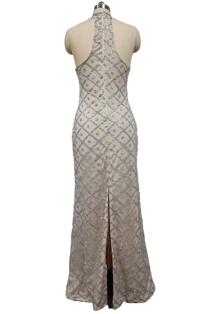 Elegant Sleeveless Evening Dress