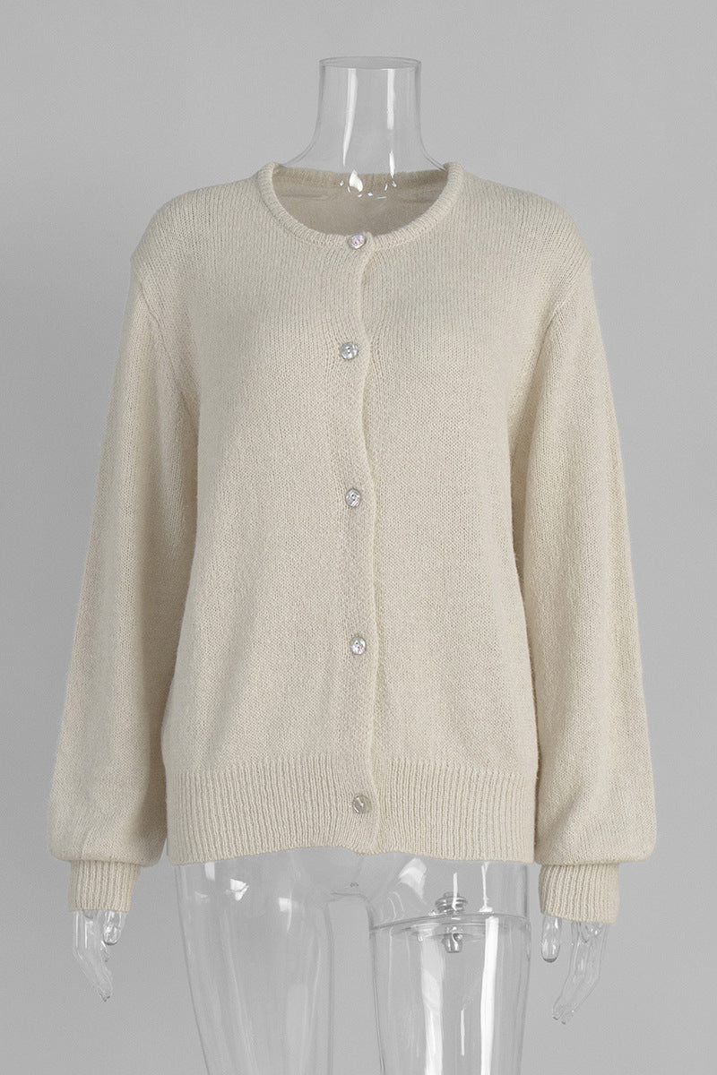 Classic Button-Up Cardigan