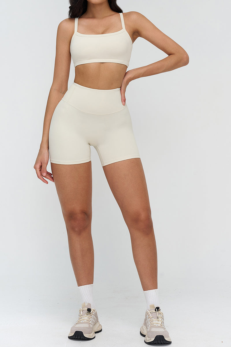 Sleek Sleeveless Workout Set