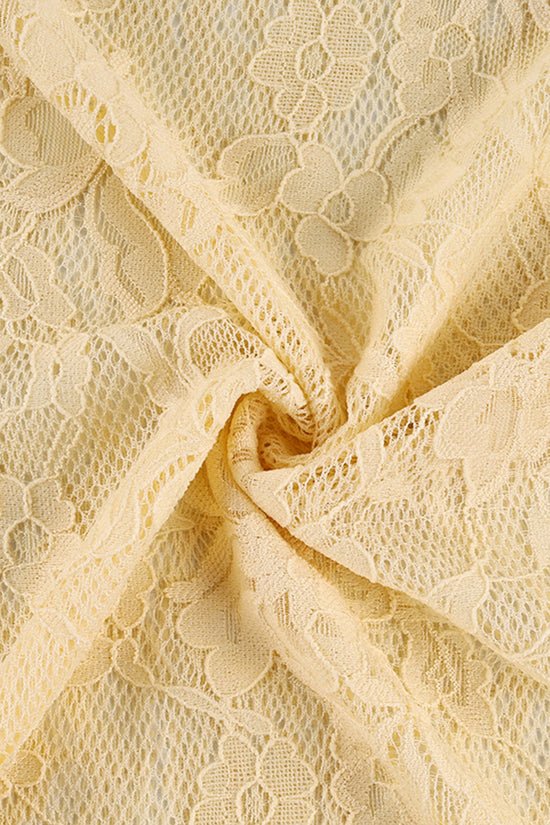 Elegant Lace Casual Pants