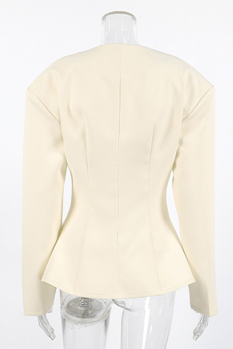 Chic Button-Up Blazer