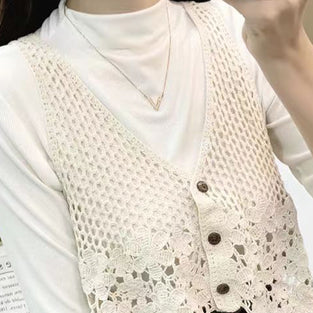 Crochet Sleeveless Tank Top