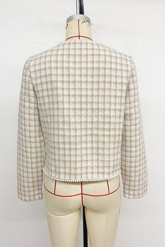 Chic Lapel Button-Up Blazer