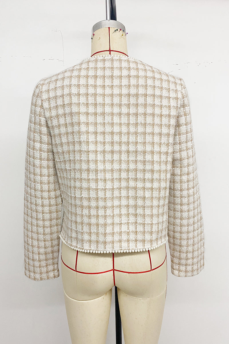 Chic Lapel Button-Up Blazer