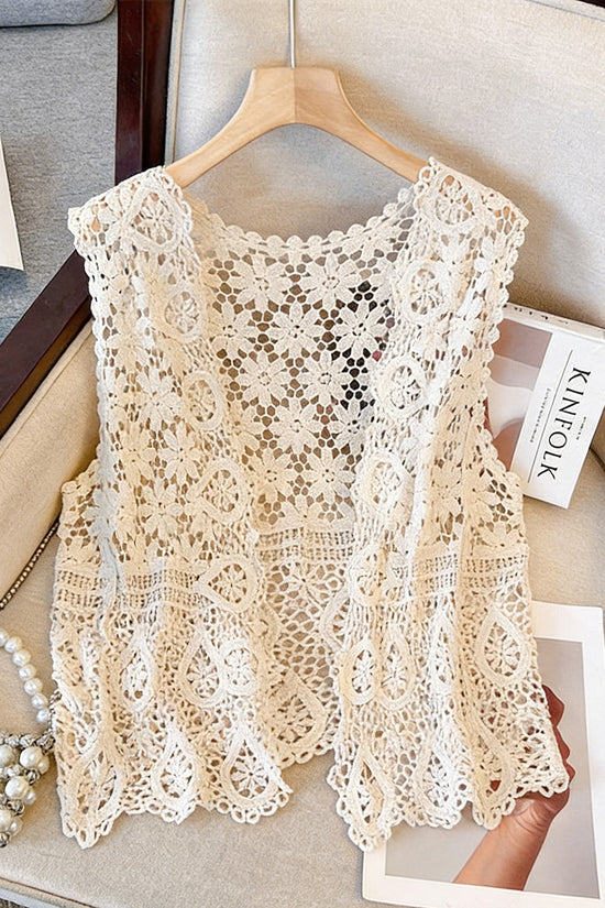 Crochet Sleeveless Tank Top