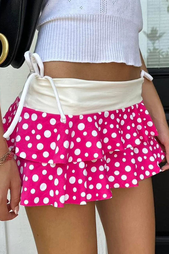 Flirty Ruffle Mini Skirt