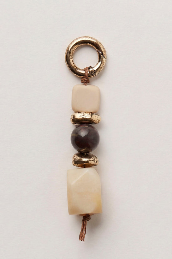 Multi-Stone Pendant Shoe Tie Charm