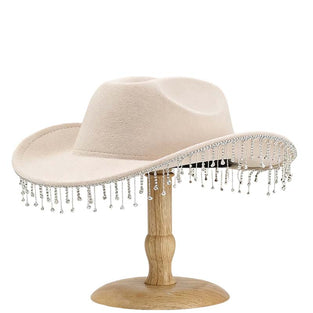 Sparkling Fringe Western Hat
