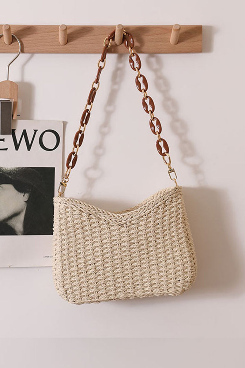 Chic Woven Chain Shoulder Bag