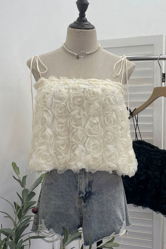 Floral Embellished Strap Camisole