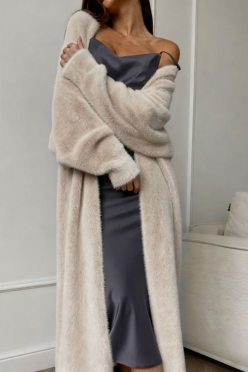 Cozy Longline Open Front Cardigan