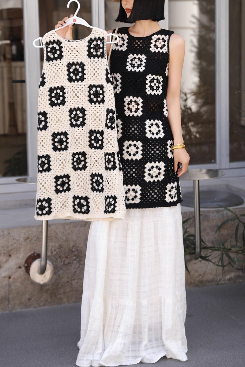 Crochet Pattern Sleeveless Dress