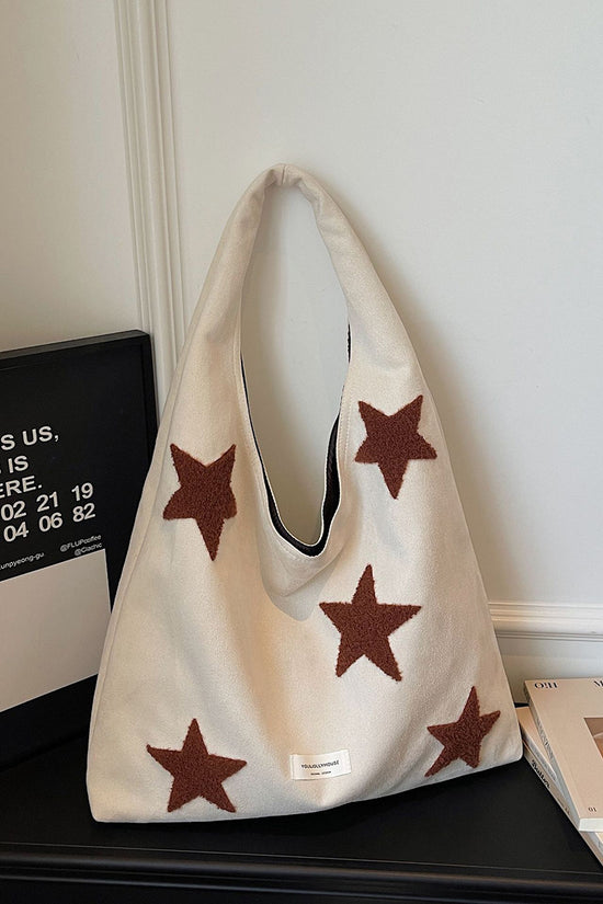 Star-Patterned Tote Bag