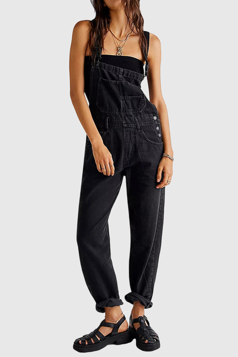 Casual Denim Jumpsuit