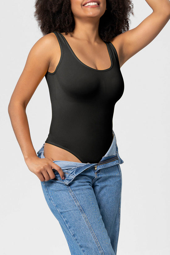 Seamless Spaghetti Strap Bodysuit