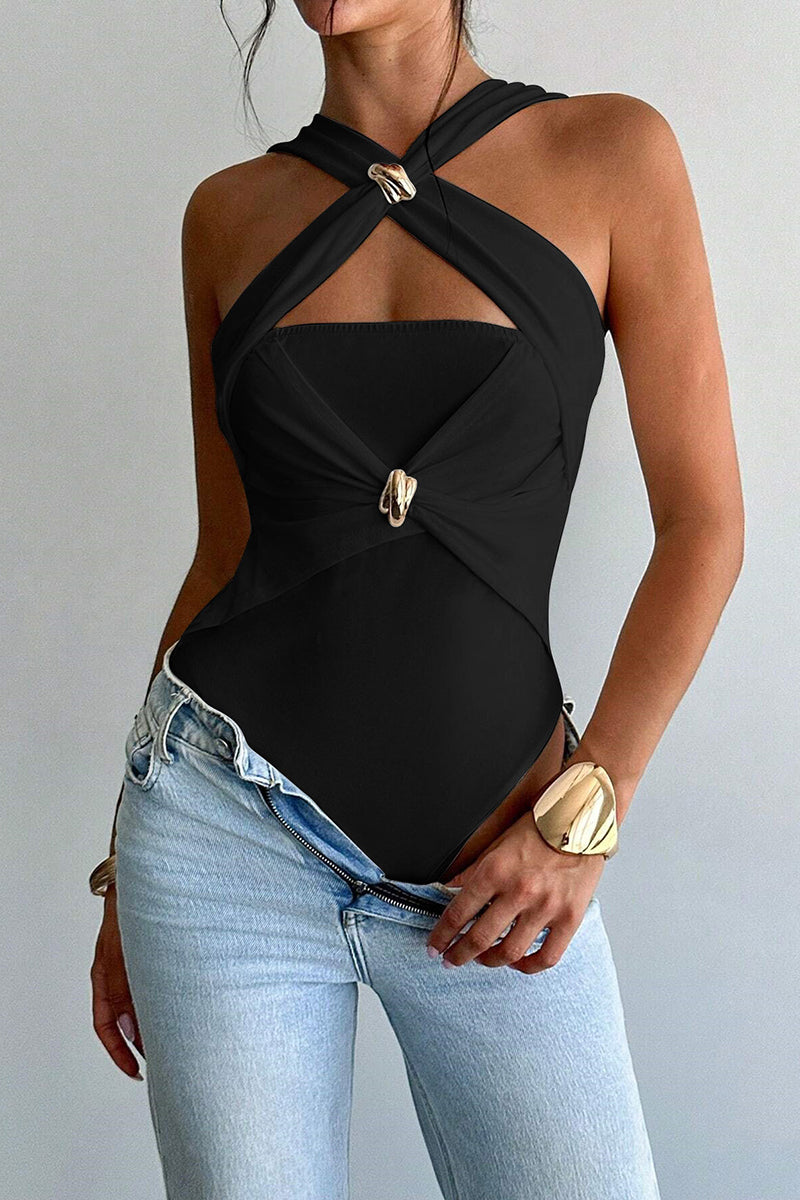 Criss-Cross Bodysuit