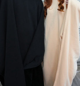 Cozy Hooded Cape Poncho