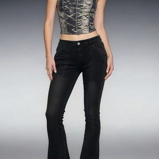 Trendy Flare Jeans