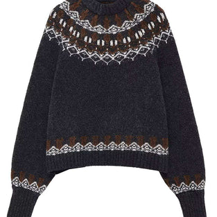 Nordic Pattern Cozy Sweater