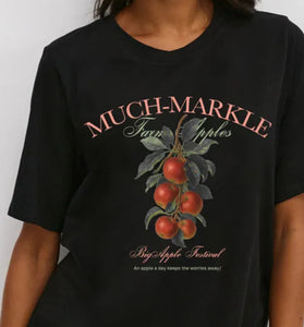 Graphic Fruit Print T-Shirt