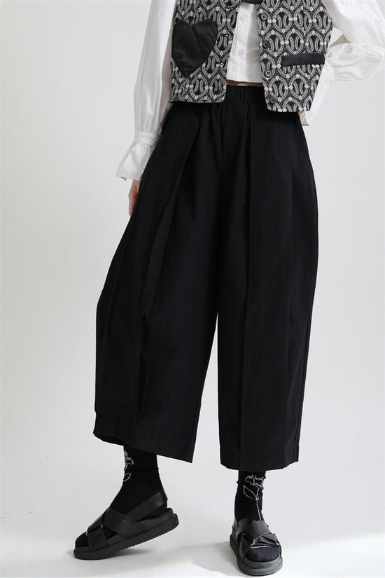High Waist Wide Leg Casual Pants