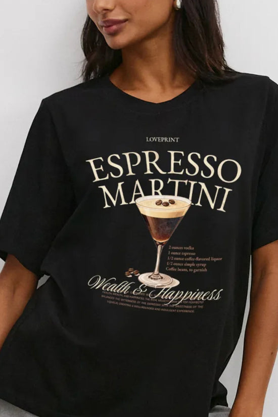 Espresso Martini Graphic T-Shirt