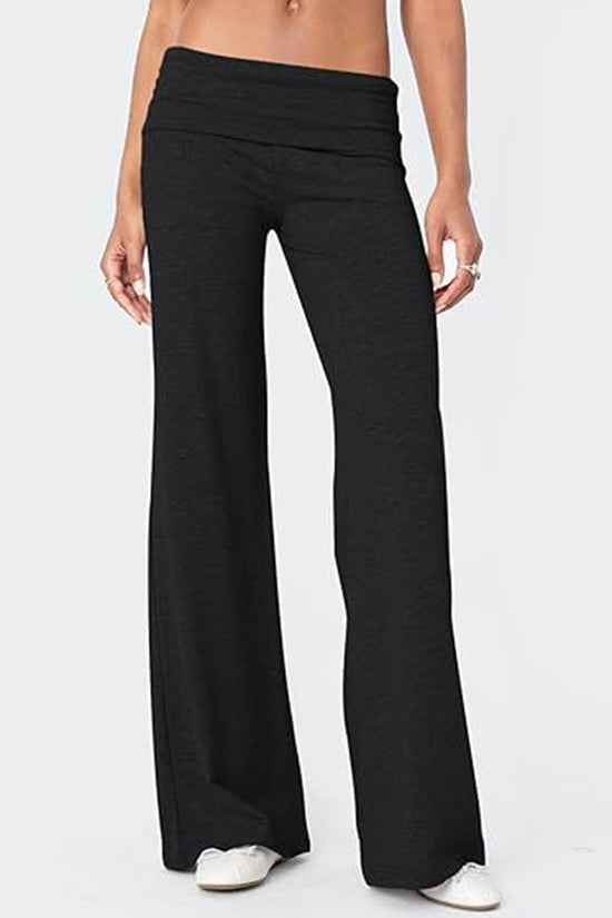 Flared High-Waist Workout Leggings