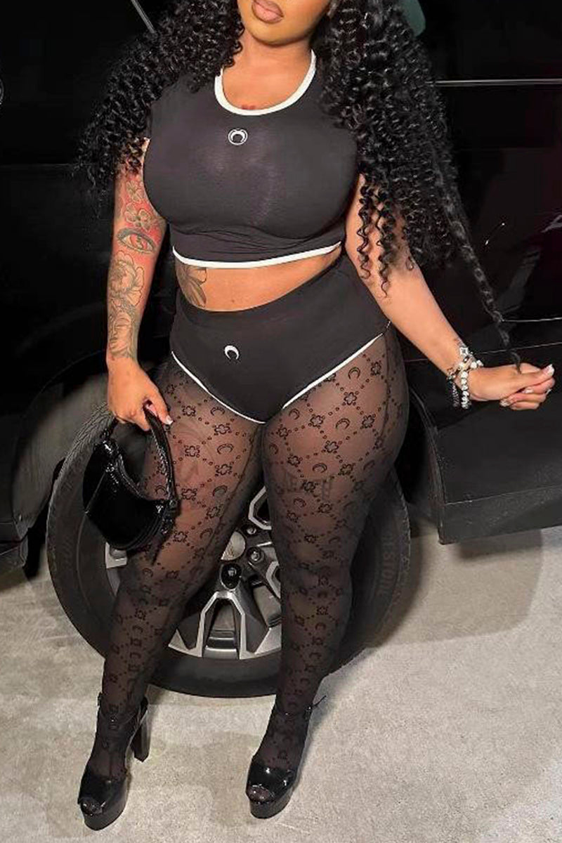 Glam Night Shorts Set