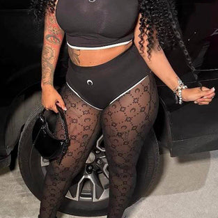 Glam Night Shorts Set