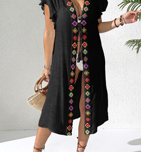 Boho Cover-Up with Tassels