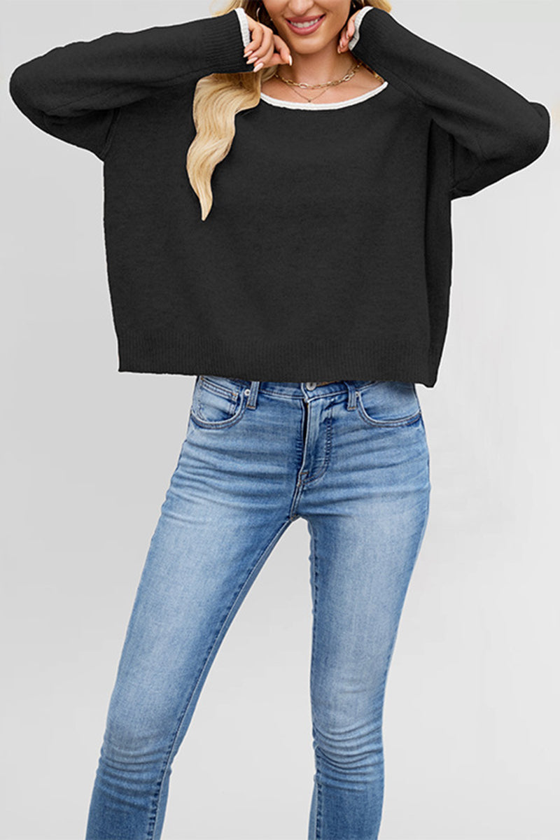 Casual Chic Long Sleeve Sweater