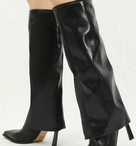 Classic High Heel Knee Boots