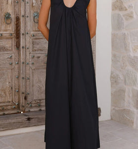 Sleeveless Maxi Casual Dress